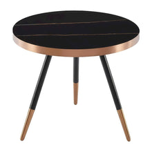 Black Ceramic Coffee Table with Glass Top and Steel Frame for Modern Living