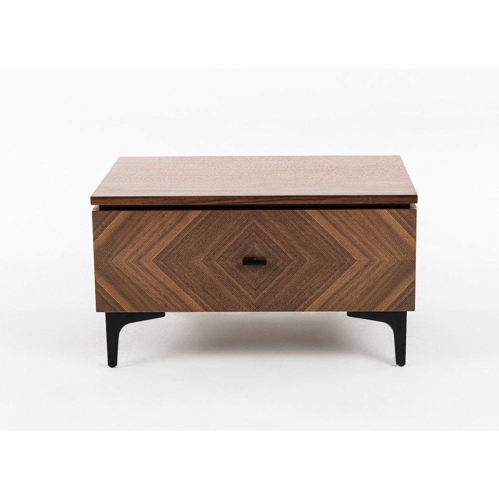 Modrest Paula - Mid-Century Walnut Nightstand