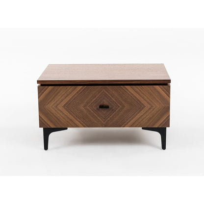Modrest Paula - Mid-Century Walnut Nightstand