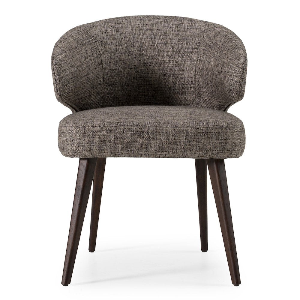 Carlton Modern Grey Fabric Dining Chair