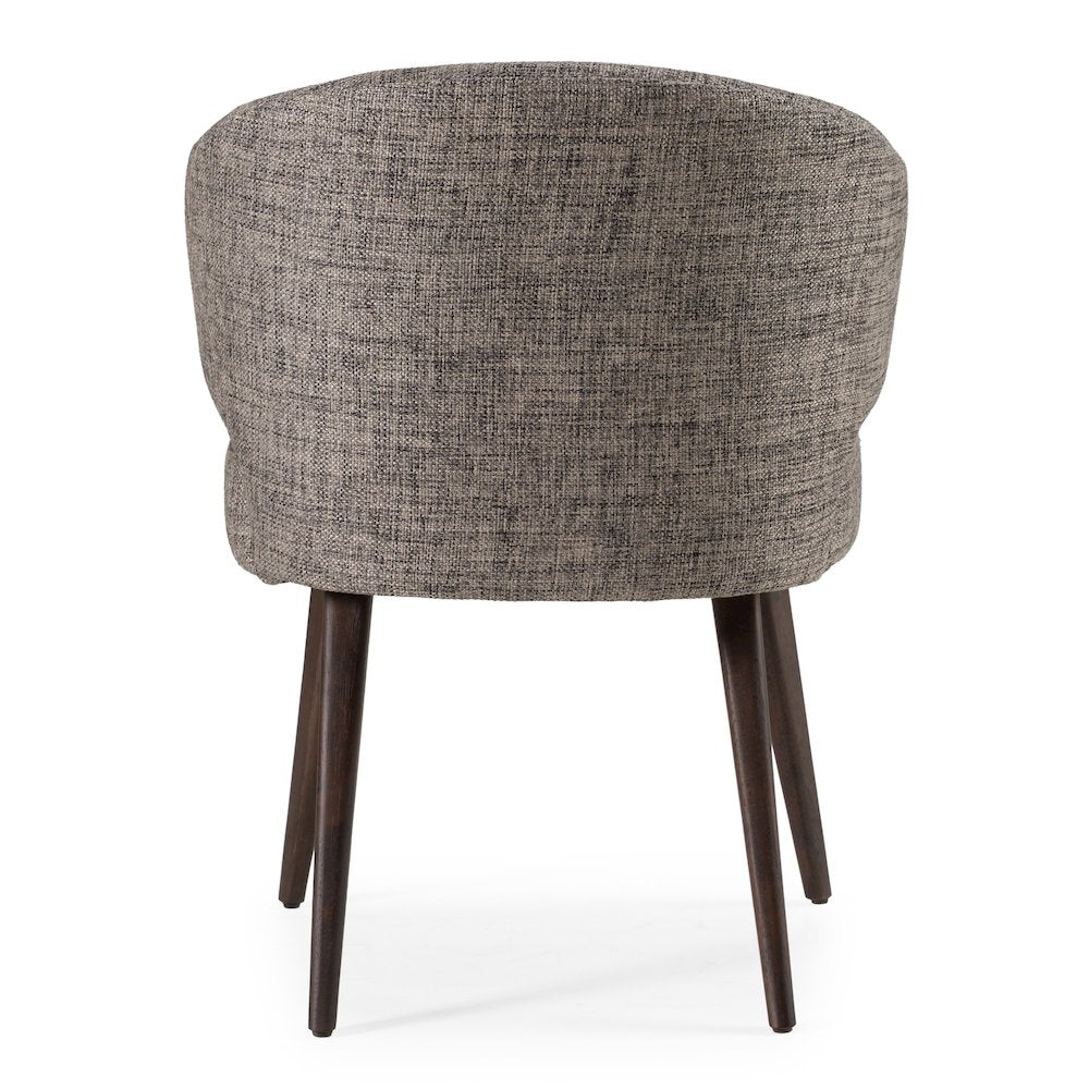 Carlton Modern Grey Fabric Dining Chair