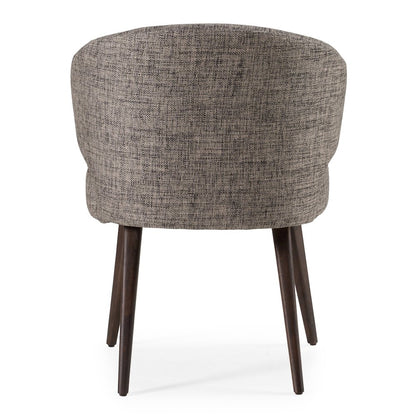 Carlton Modern Grey Fabric Dining Chair