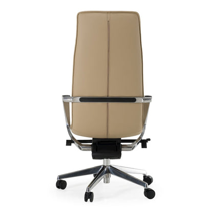 Nadella Modern Beige High Back Executive Office Chair