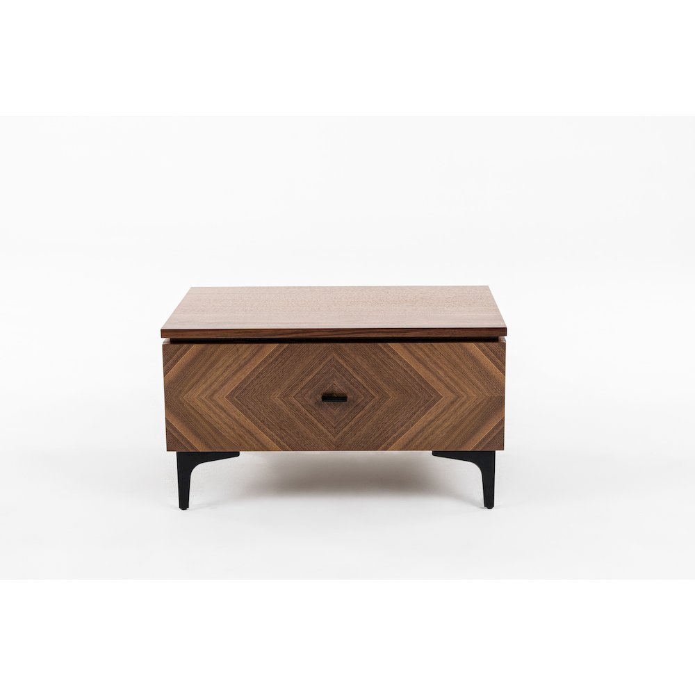 Modrest Paula - Mid-Century Walnut Nightstand