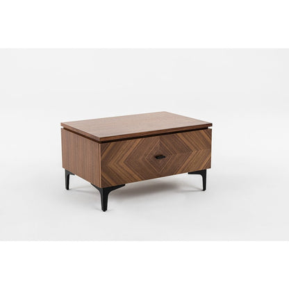 Modrest Paula - Mid-Century Walnut Nightstand