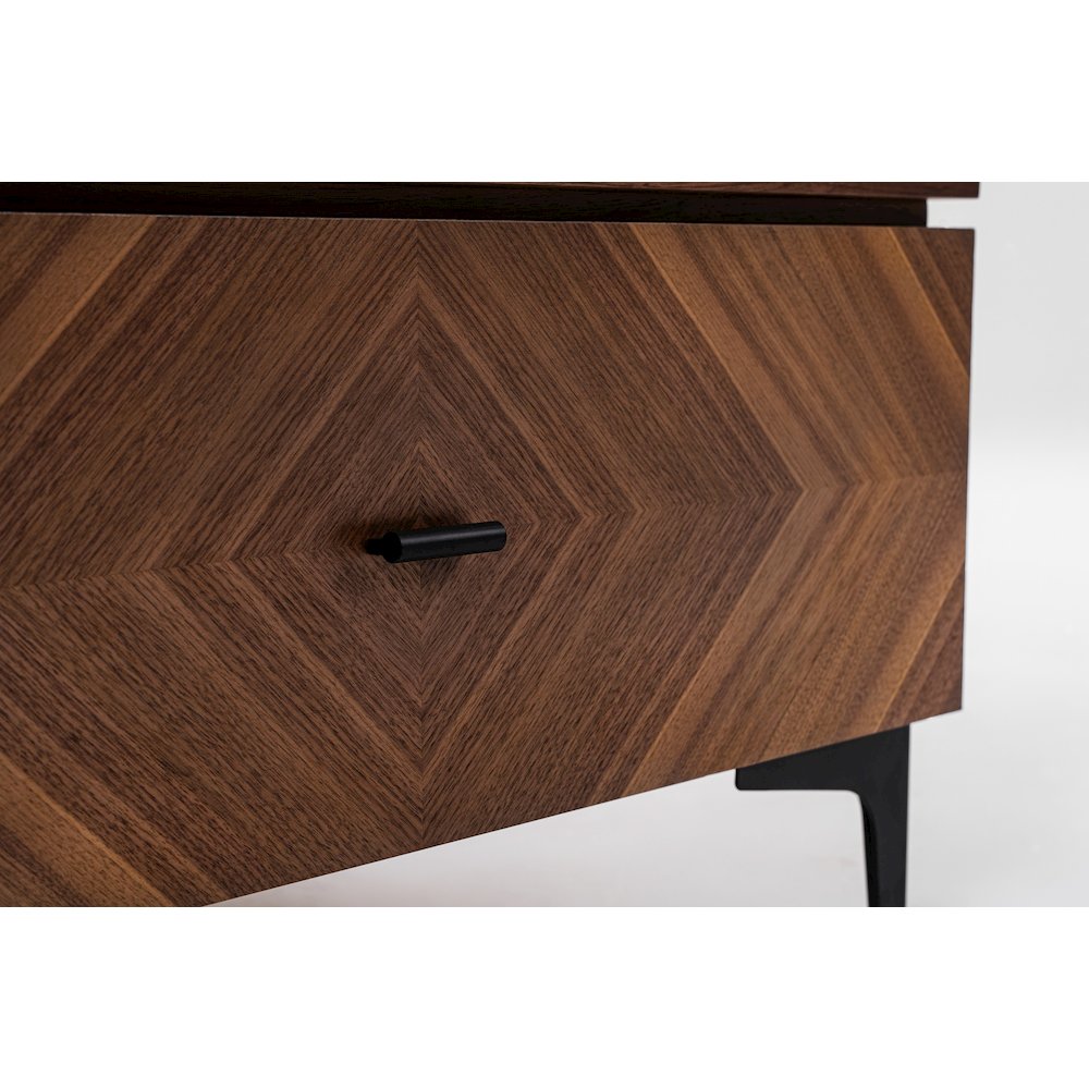 Modrest Paula - Mid-Century Walnut Nightstand
