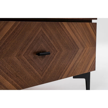 Modrest Paula - Mid-Century Walnut Nightstand