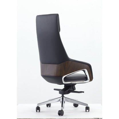 Modrest - Prost Modern Black High Back Executive Office Chair