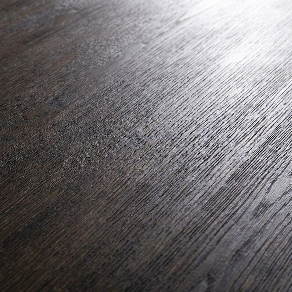 Oak and Concrete Rectangular Dining Table, Seats 8 to 10, 94 Inch