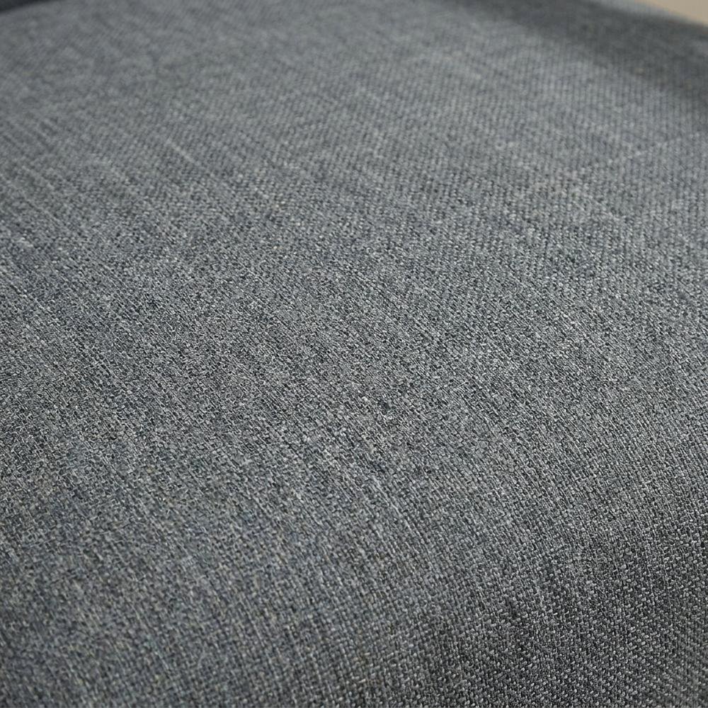 Damala Textured Fabric Accent Chair, Comfy Reading Chair for Living Room, Gray