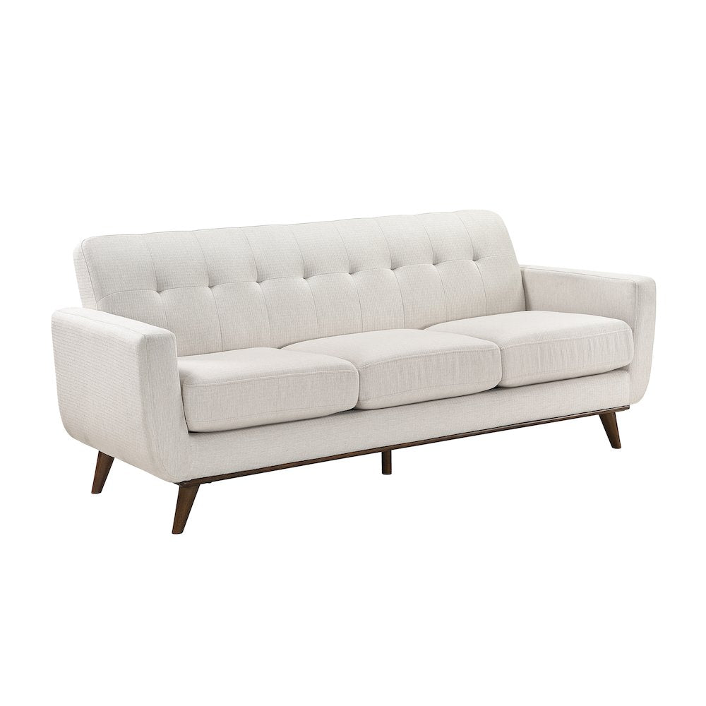 Martina Textured 2pc Set: Sofa, Love in Beige