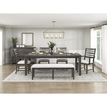 Victoria Asian Hardwood Dining Bench in Dark Espresso