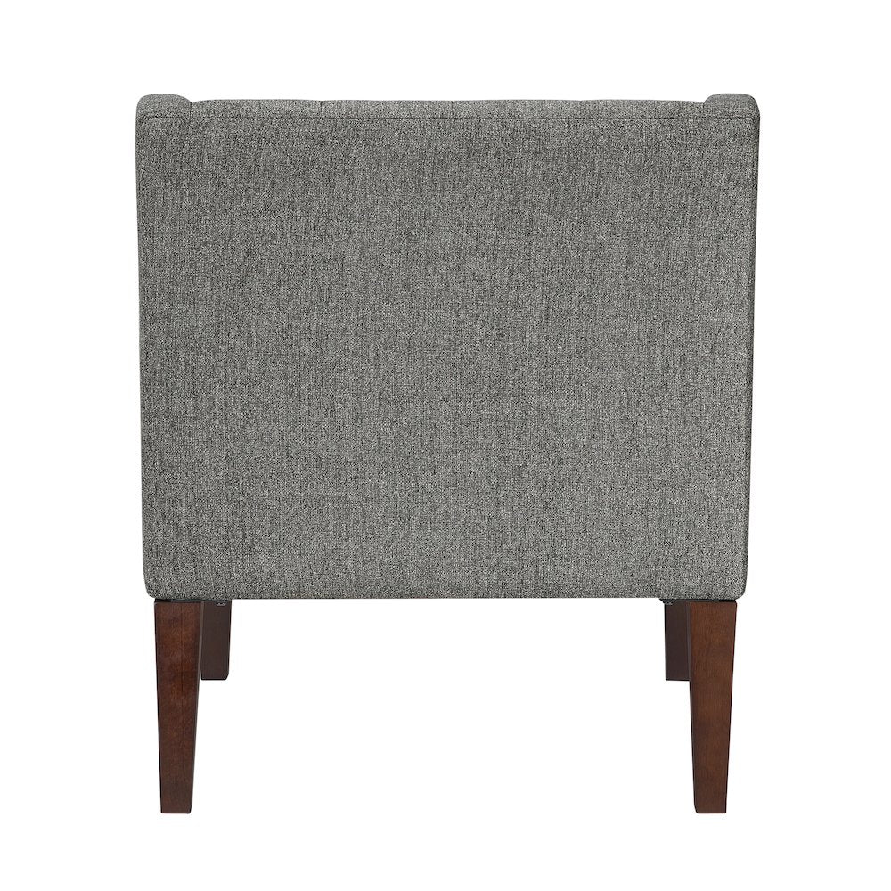 Knox Textured Accent Chair in Dark Gray