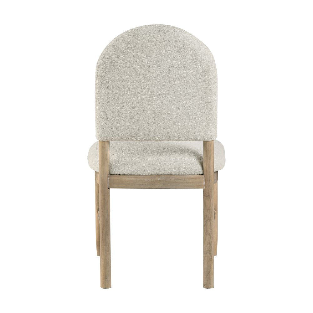 Myrna Textured Dining Side Chair, Set of 2 in Beige