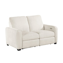 Vera Chenille 2pc Set: Sofa, Love in Beige