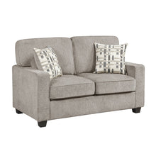 Frances Chenille 2pc Set: Sofa, Love in Taupe