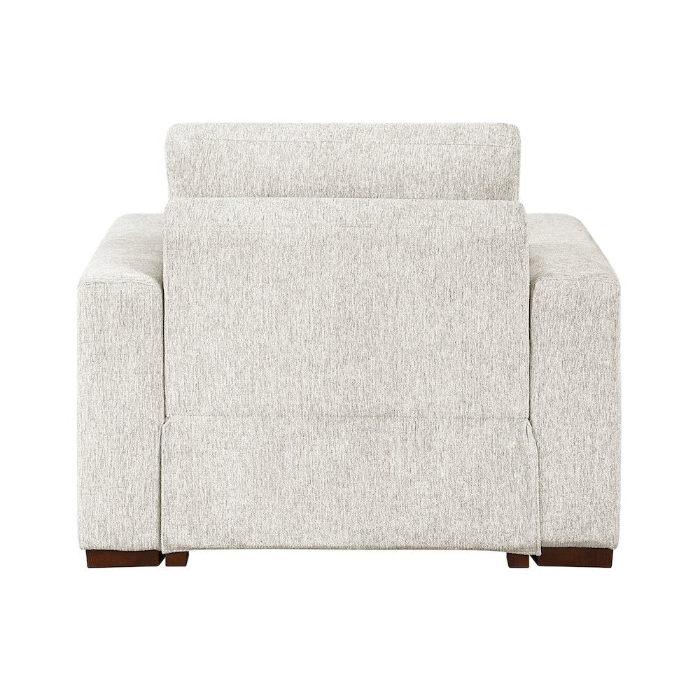 Isla Microfiber Chair in Beige