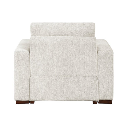 Isla Microfiber Chair in Beige