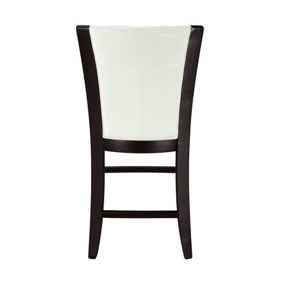 Daisy Wood Counter Height Dining Chair, set of 2 in White