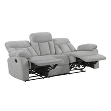 Jules Chenille 3pc Set: Sofa, Love, Chair in Gray