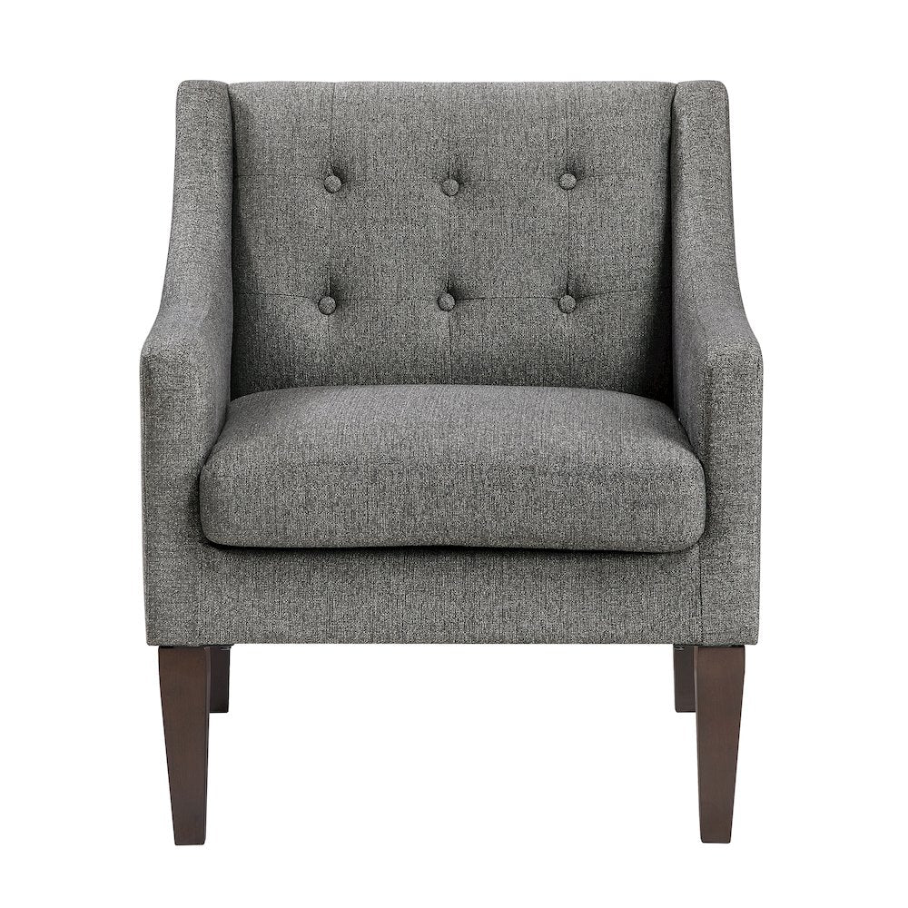 Knox Textured Accent Chair in Dark Gray