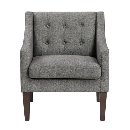 Knox Textured Accent Chair in Dark Gray