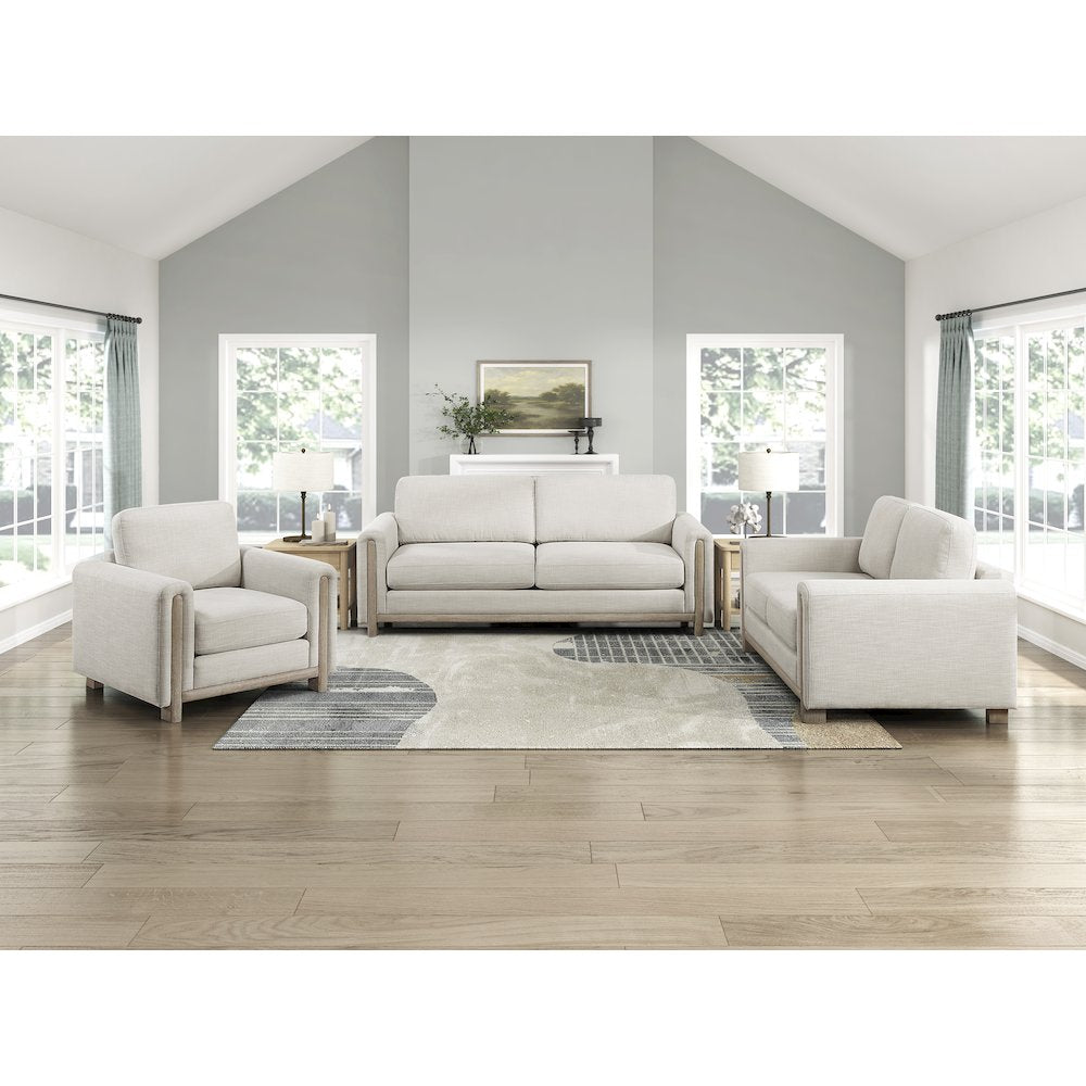 Echo Textured Sofa in Beige