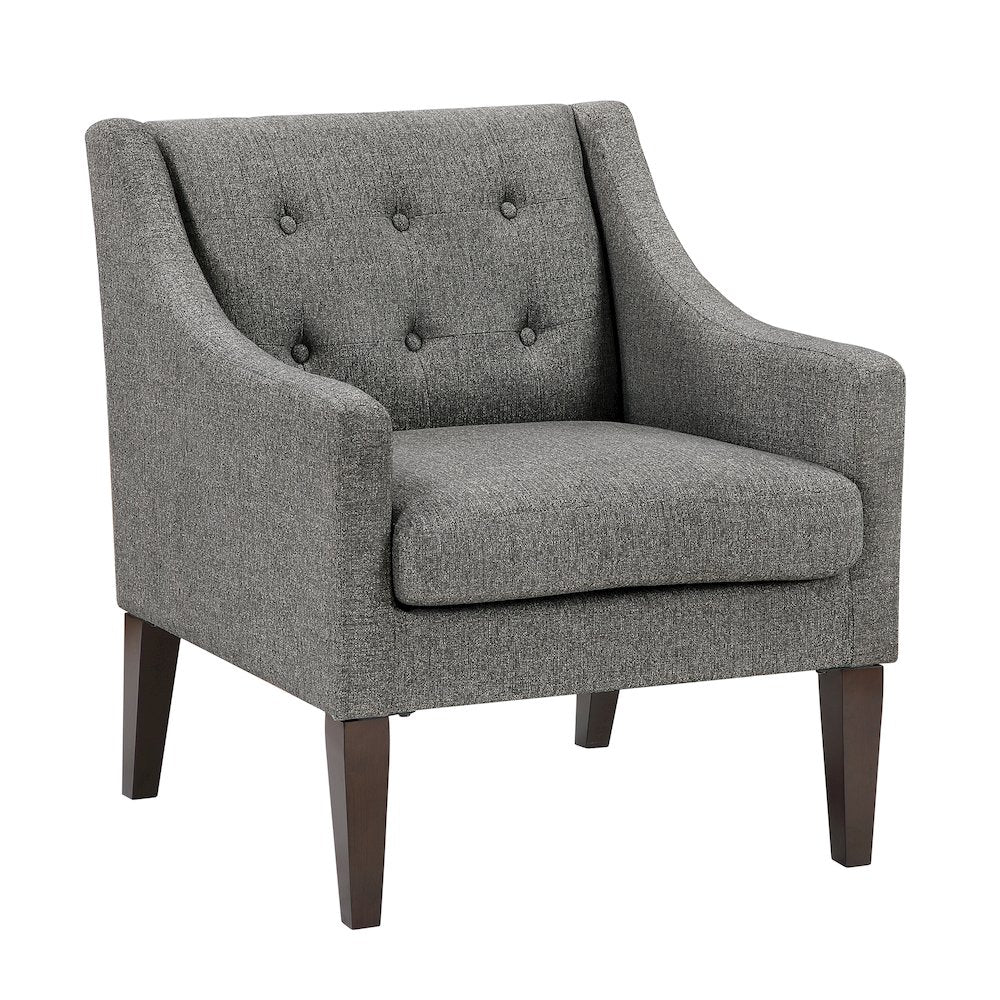Knox Textured Accent Chair in Dark Gray