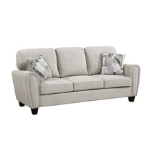 Lemond Chenille 2pc Set: Sofa, Love in Gray