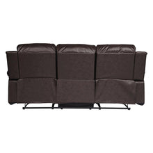Brown Leather Recliner Sofa, Elegant Sofa Recliner for Living Rooms