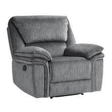 Muirfield Microfiber 3pc Set: Sofa, Love, Chair in Gray