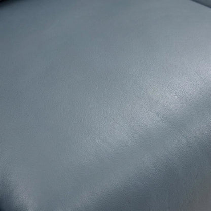 Leather Power Double Reclining Sofa and Recliner Couch for Living Room, Blue