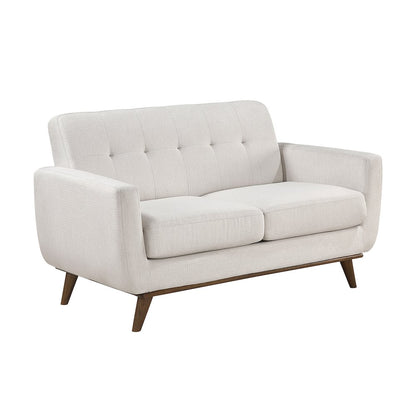 Martina Textured 2pc Set: Sofa, Love in Beige