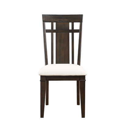 Makah Wood Dining Room Side Chair, set of 2 in Beige
