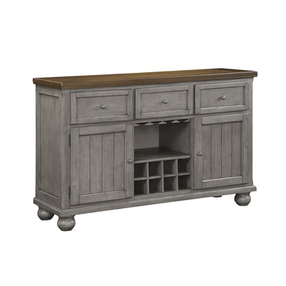 Tigard Acacia Veneer Dining Room Server in Gray