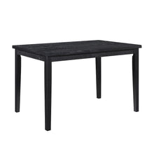 Andreas Asian Hardwood 5-Piece Dining Set in Black