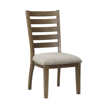 Tigard Textured Dining Room Side Chair, set of 2 in Beige
