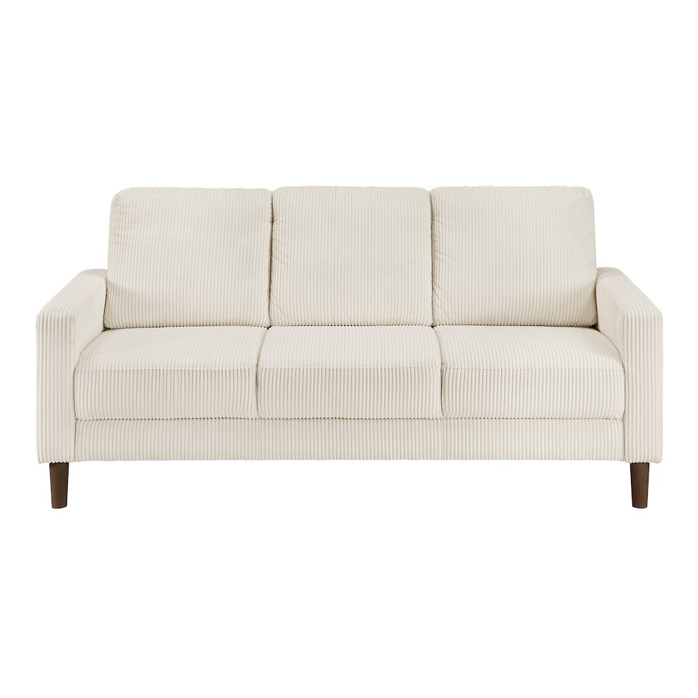 Crandall Corduroy Sofa in Beige