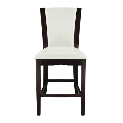 Daisy Wood Counter Height Dining Chair, set of 2 in White