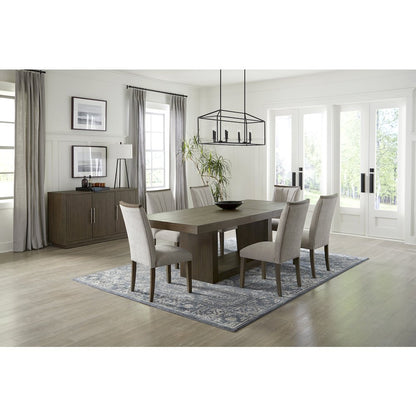 Brookings Textured Dining Room Side Chair, set of 2 in Gray