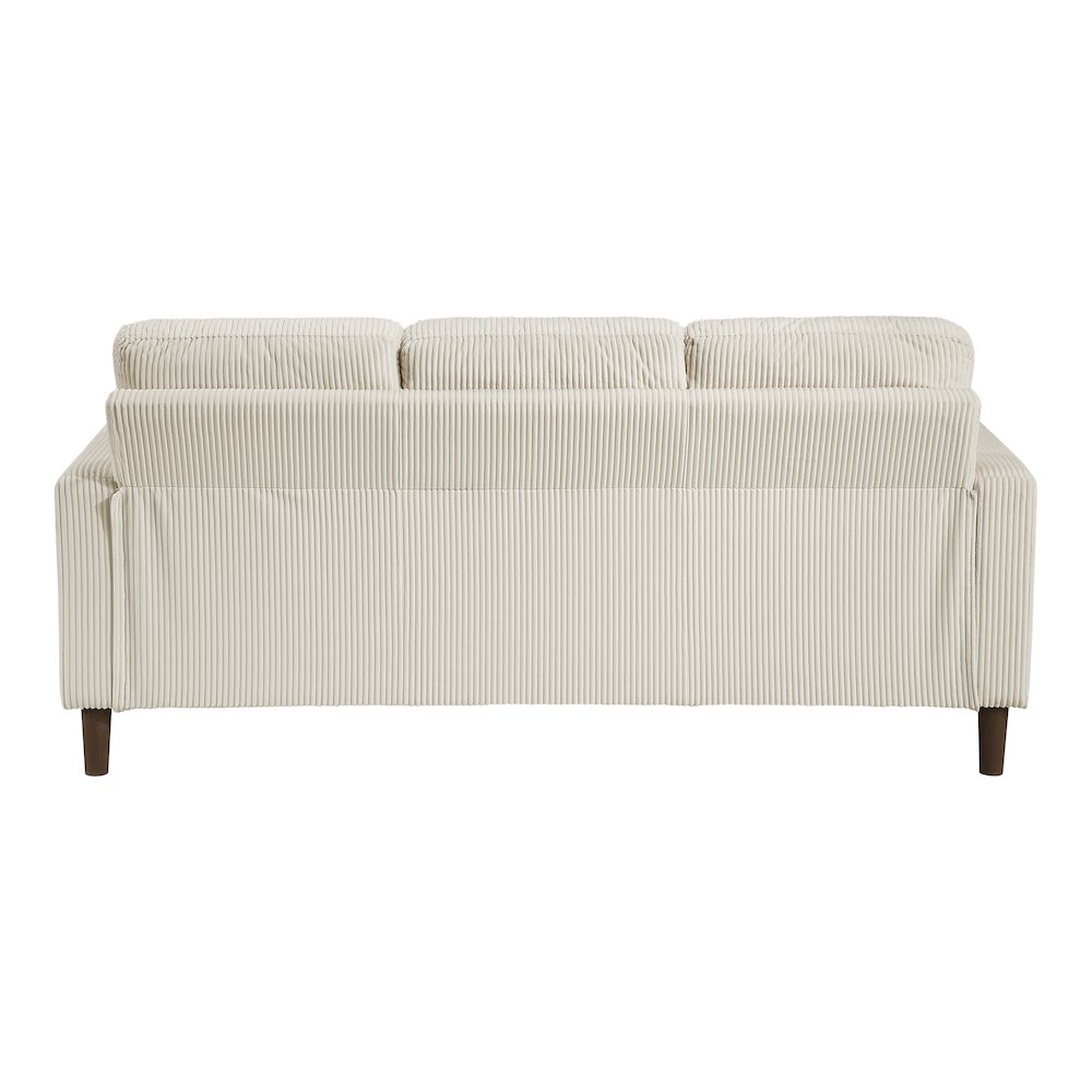 Crandall Corduroy Sofa in Beige