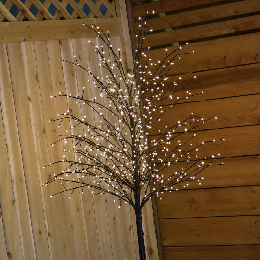 Micro Dot Black Tree 150Cm
