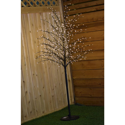 Micro Dot Black Tree 150Cm