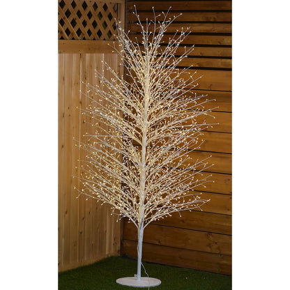 LED White Tree 180Cm