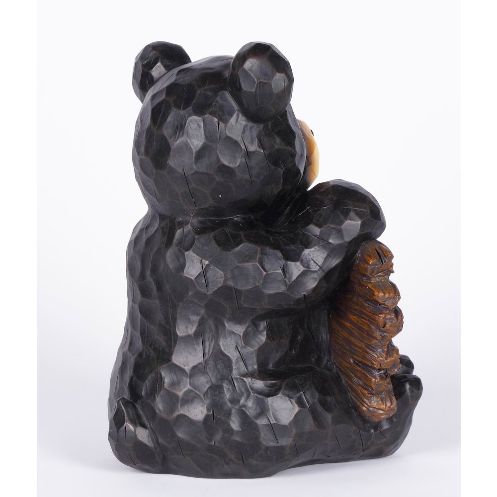 Bear Cub Holding Welcome Sign