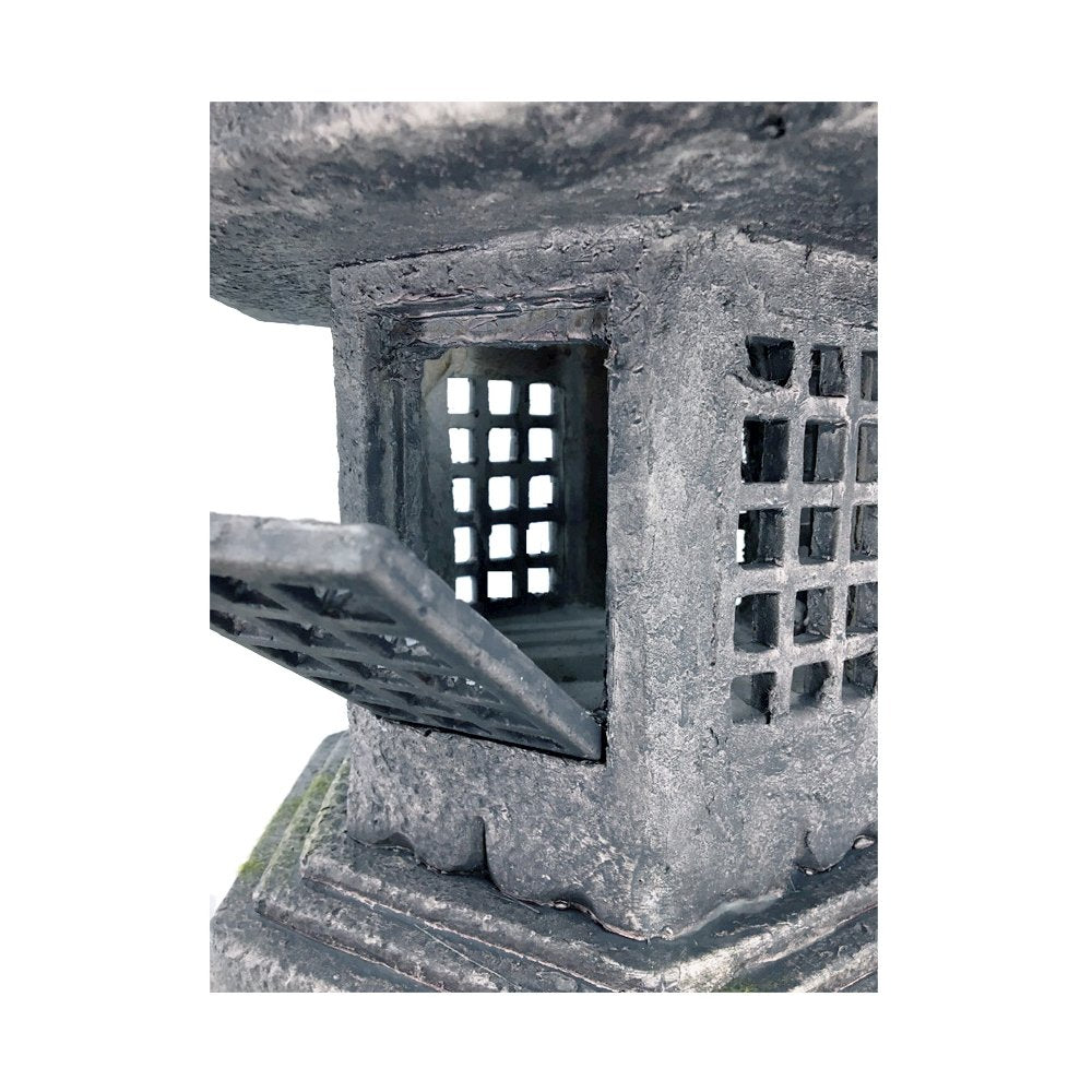 40In Grey Stone Pagoda Lantern