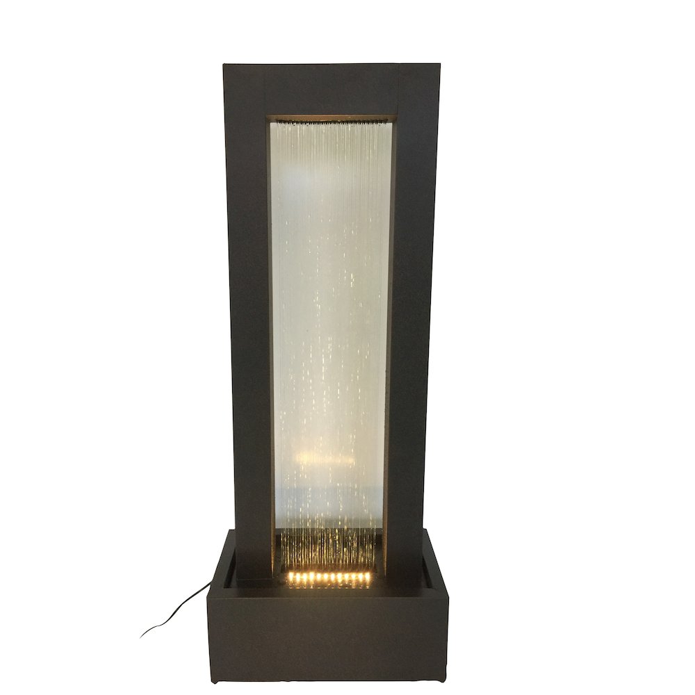 Rectangular Rainfall Fountain W/Light