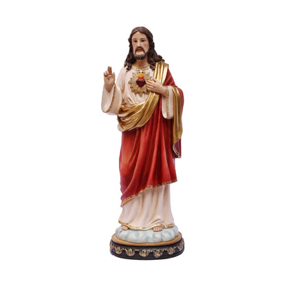 24 in Sacred Heart of Jesus Statue Religious Decor Indoor/Outdoor