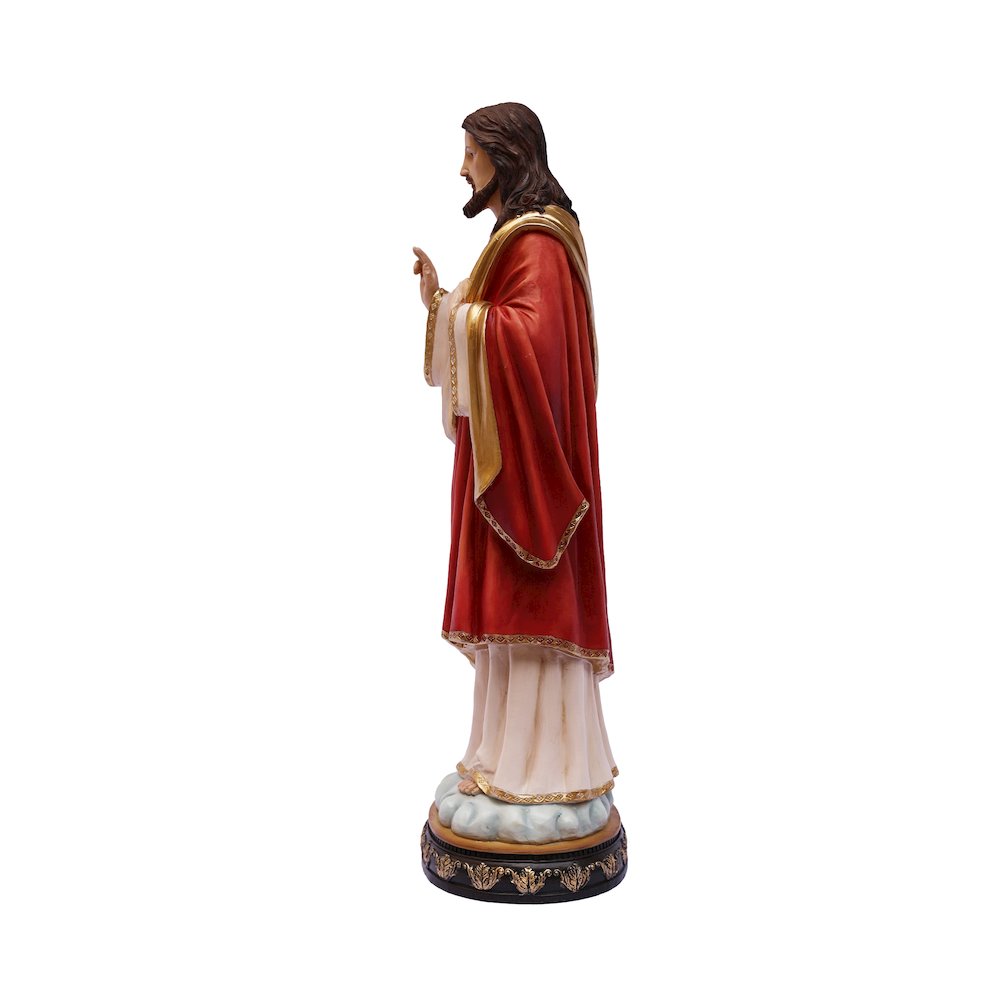 24 in Sacred Heart of Jesus Statue Religious Decor Indoor/Outdoor