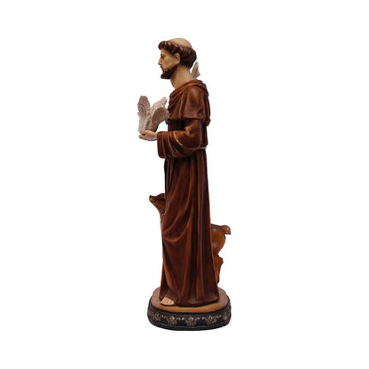 24in St. Francis of Assis Statue Religious Decor Indoor/Outdoor